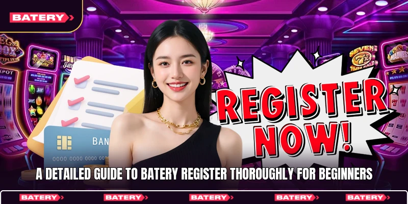 A detailed guide to Batery register thoroughly for beginners
