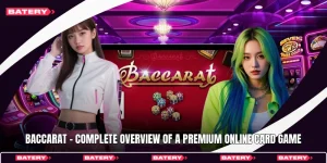 Baccarat - Complete Overview Of A Premium Online Card Game