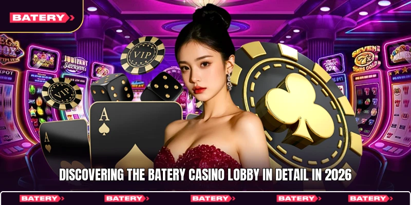 Discovering the Batery Casino lobby in detail in 2026