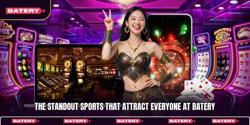 The standout sports that attract everyone at Batery